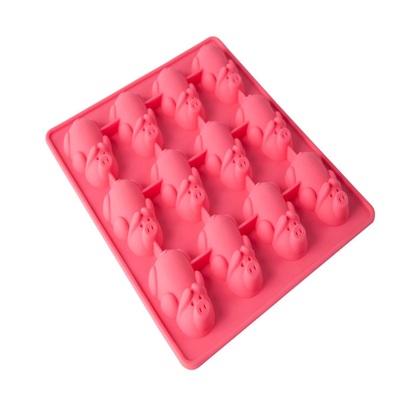 BRAND NEW Mobi Oven Safe Silicone Baking Mold, 12 Little Pink Pigs in  Blanket