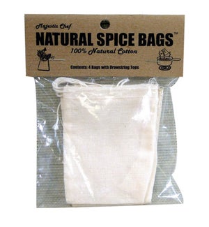 MAJESTIC-CHEF Spice Bags 4/PK
