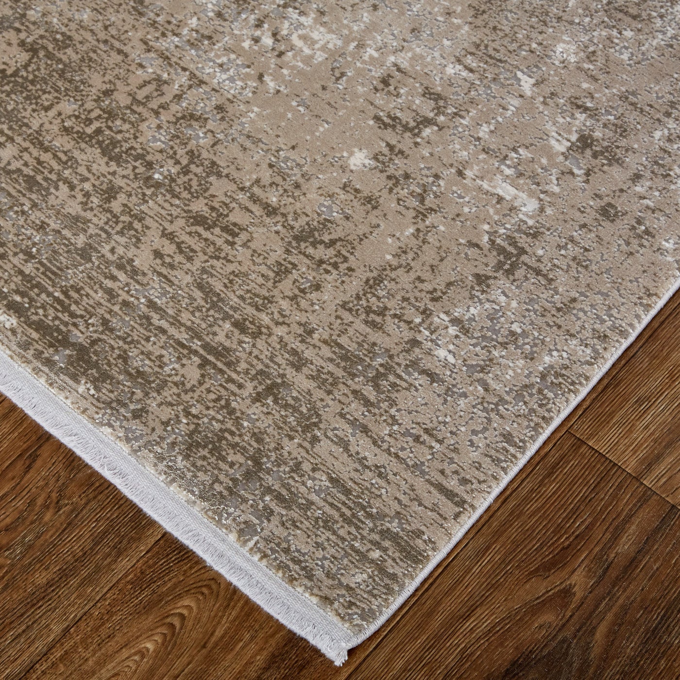 Feizy Rugs Aura 10' x 13'2 Beige and Gray Area Rug