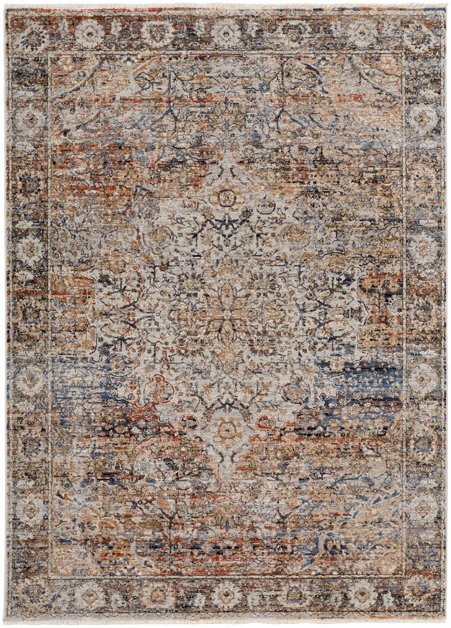 Novogratz KAIA0KAI-1BGE5370 5 ft. 3 in. x 7 ft. Kaia Rectangle Area Rug, Beige