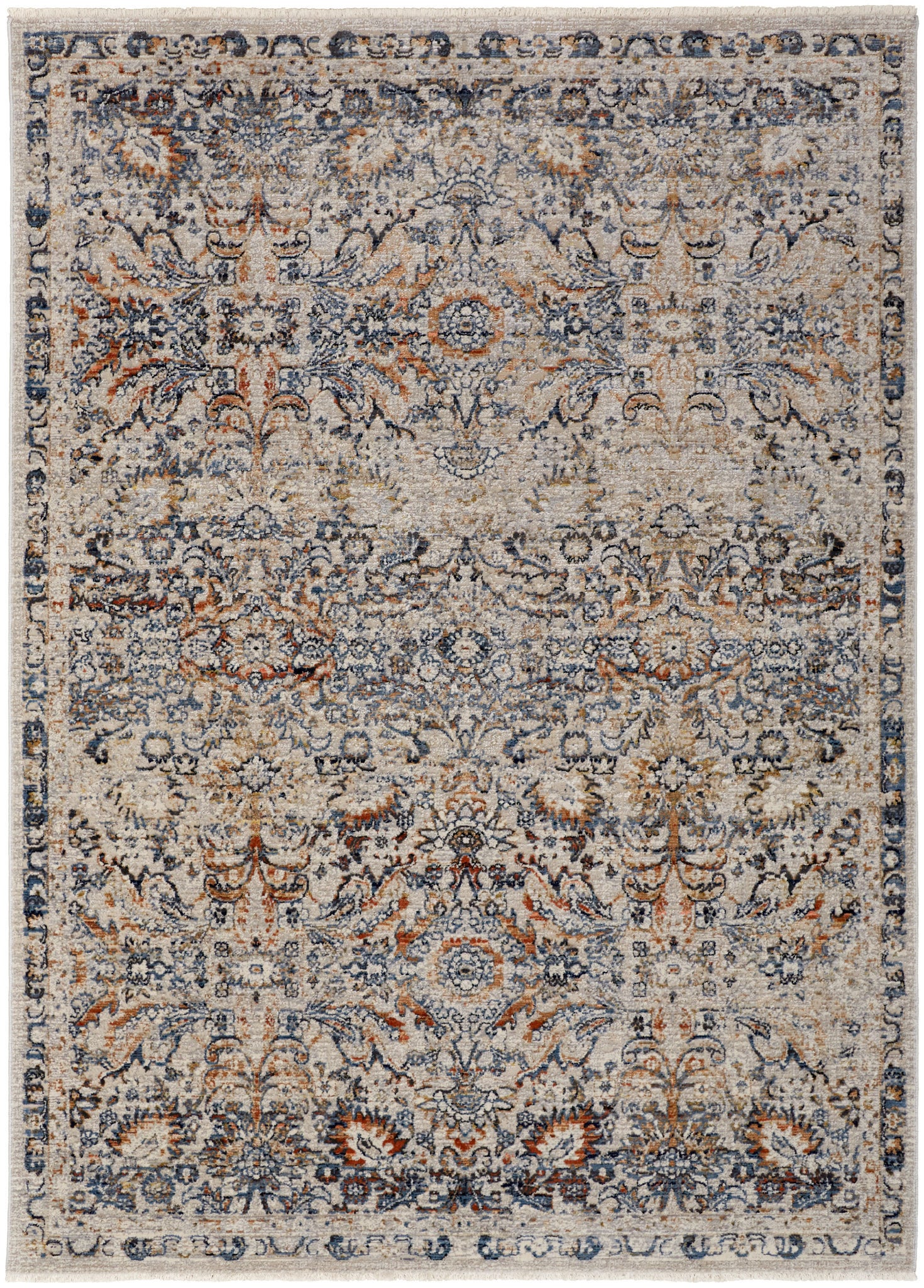 Novogratz KAIA0KAI-1BGE5370 5 ft. 3 in. x 7 ft. Kaia Rectangle Area Rug, Beige