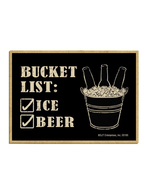 Bucket List: _Ice _Beer (3 bottles in ic