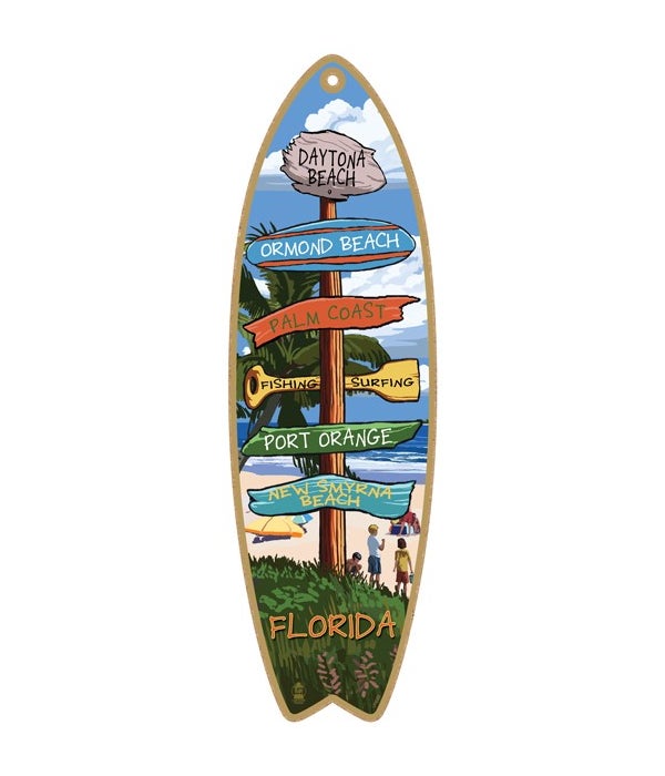Destination Palm-Camp Custom Surfboard