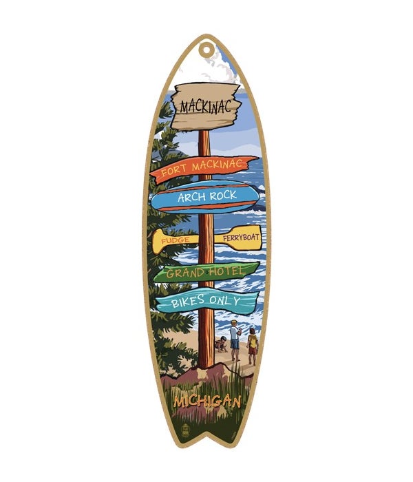 Destination Pine-Beach Custom Surfboard