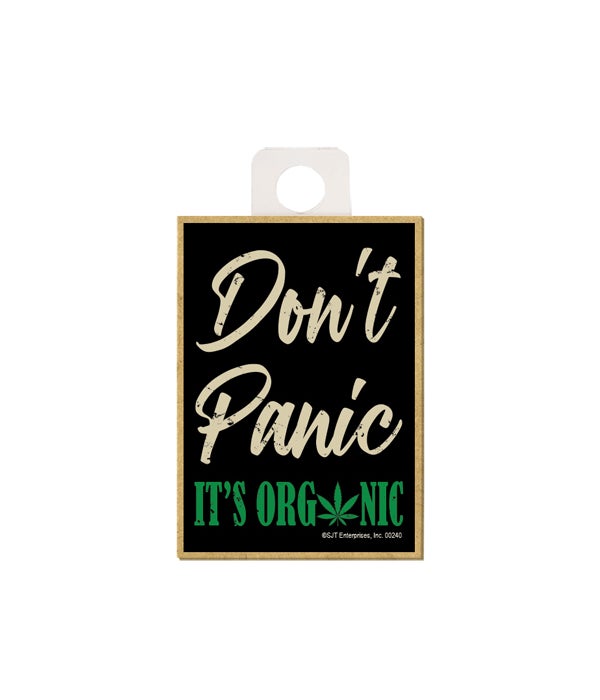 Don't Panic. It's organic