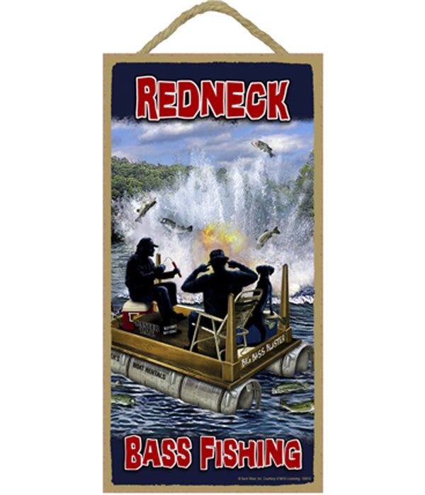 Redneck Bass Fishing 5x10