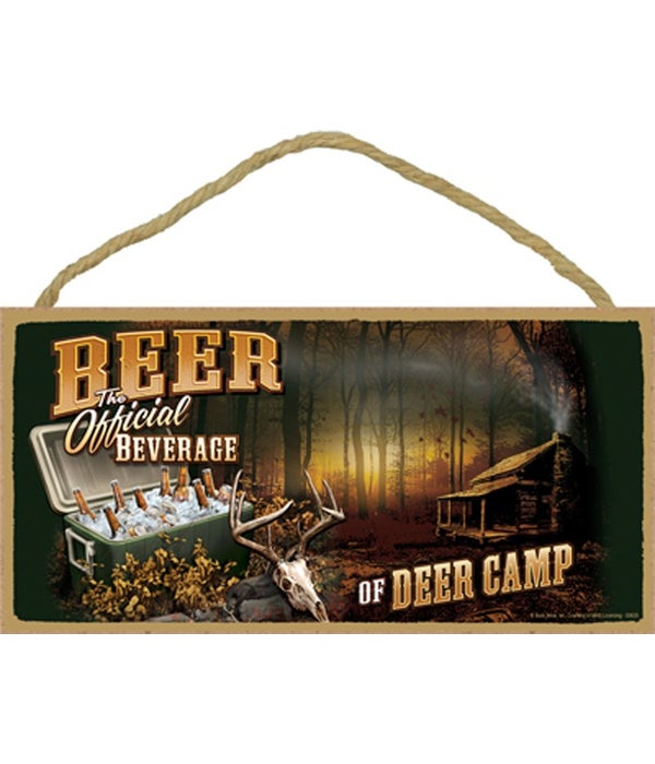 BEER The Official Beverage of Deer Camp