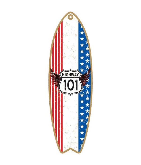 Highway 101 Surfboard
