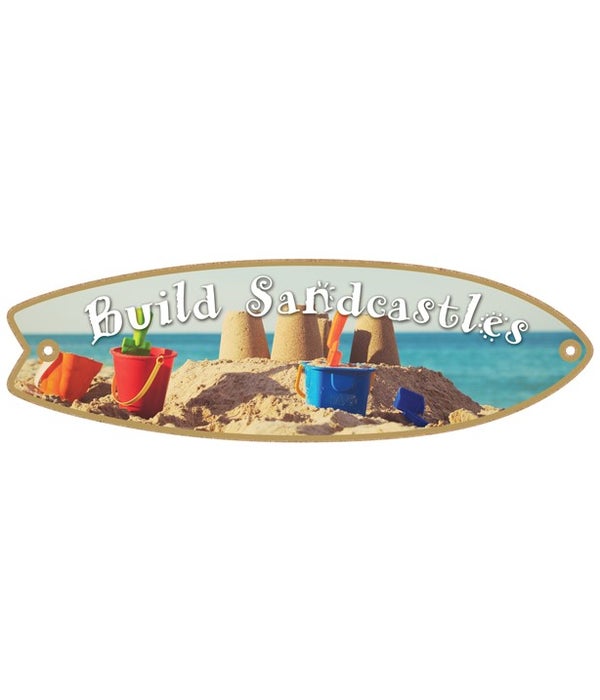 Build Sandcastles Surfboard