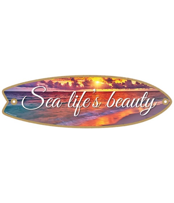 Sea life's beauty Surfboard