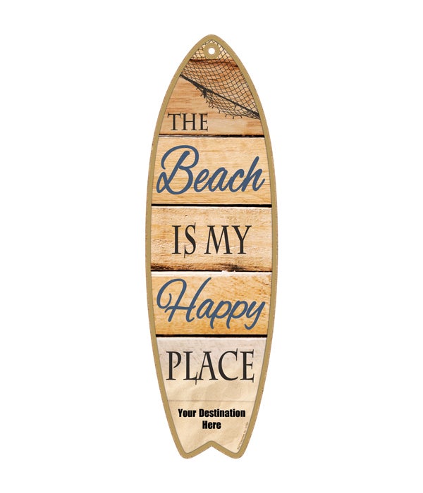 The Beach is my Happy Place - Coastal