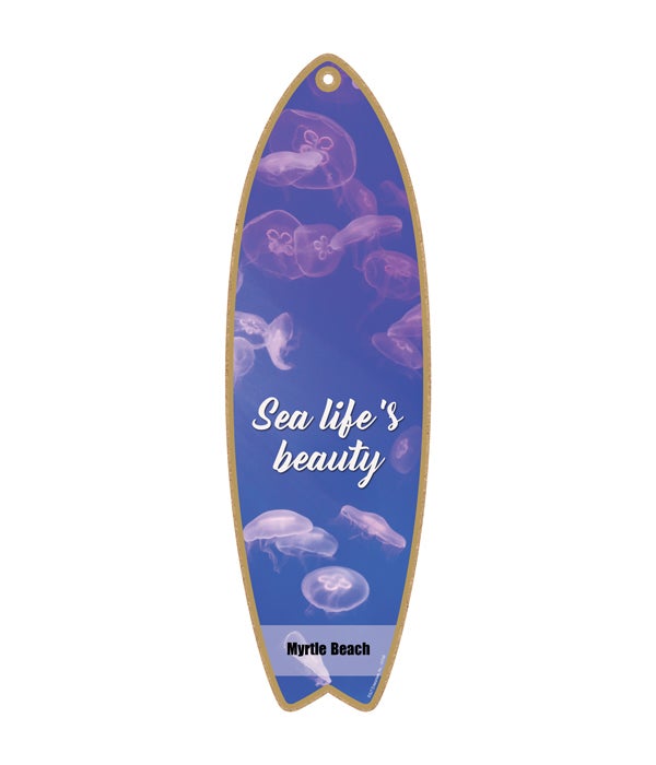 jellyfish - "Sea life's beauty" Surfboard