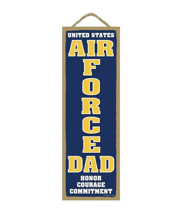 USA AIR FORCE DAD Honor 5x15