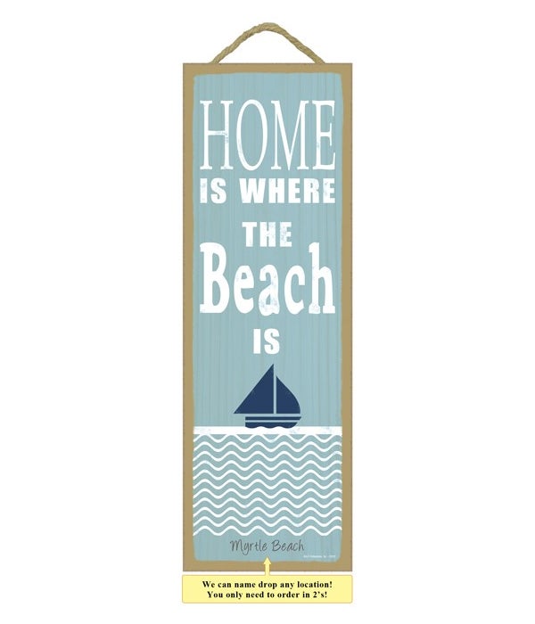 Home is where the beach is (boat & water