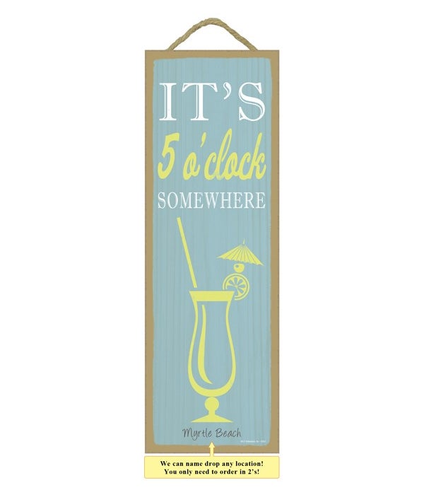 It's 5 o'clock somewhere (cocktail image