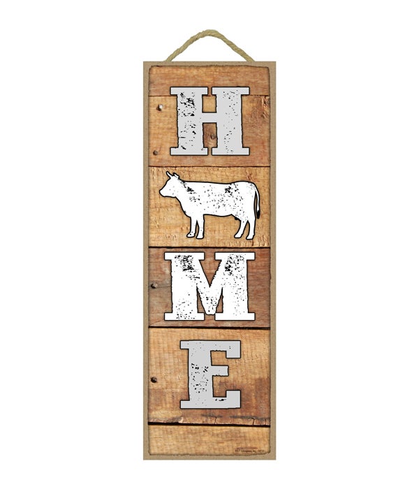 Home - The "o" is a cow 5x15 sign