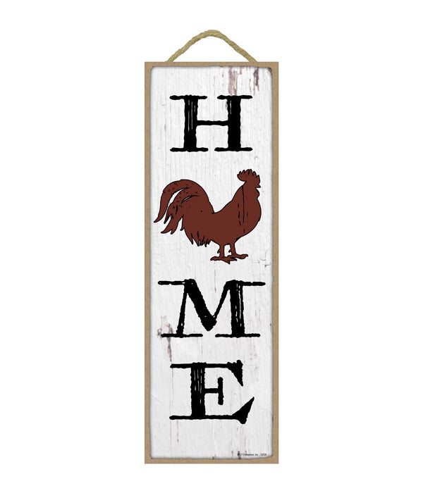 Home - The "o" is a rooster 5x15 sign