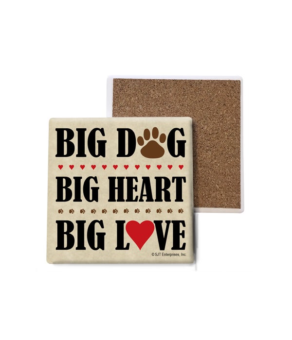 Big Dog, Big Heart, Big Love (Pawprints)