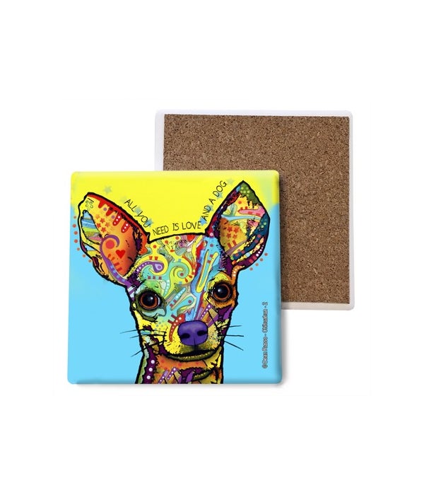Chihuahua-Stone Coasters