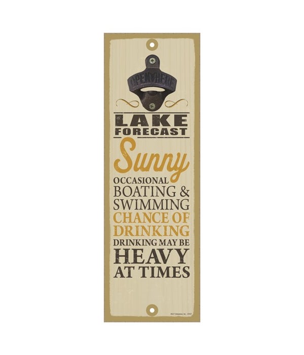Lake forecast (sun image)