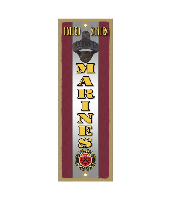 United States MARINES with logo and silv