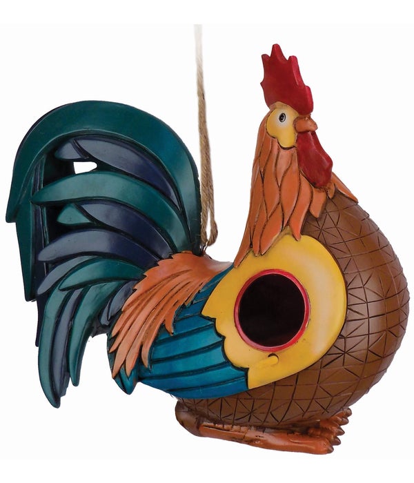 ROOSTER BIRDHOUSE