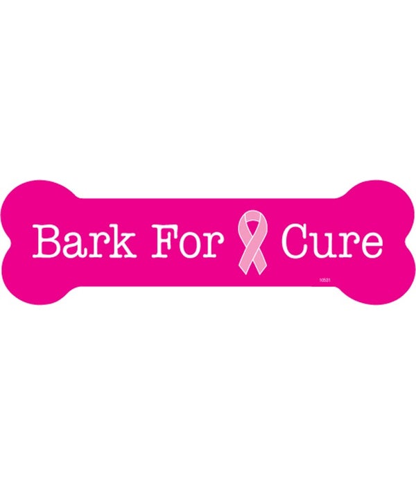 Bark for a Cure bone magnet