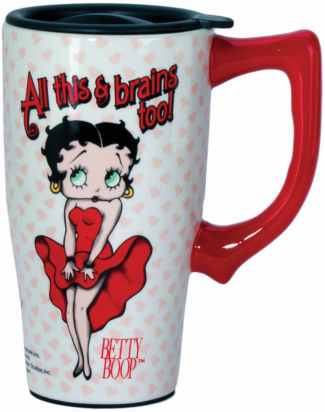 Betty Boop - Boop-Oop-A-Doop 16 oz. Plastic Travel Mug