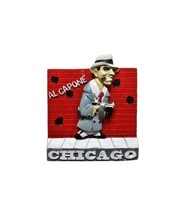Chicago collage NP Magnet
