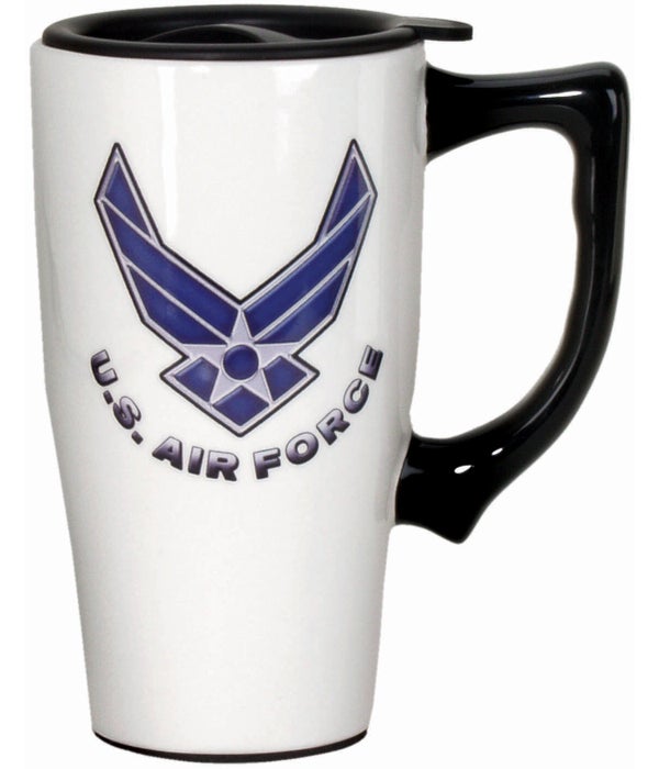 AIR FORCE Ceramic Travel Mug with Handle