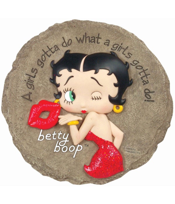 BETTY BOOP STEPPING STONE