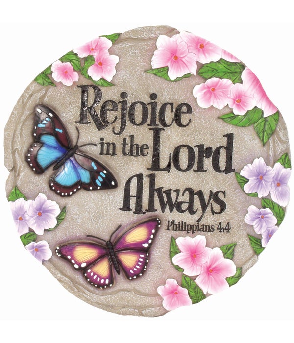REJOICE IN THE LORD Stepping Stone
