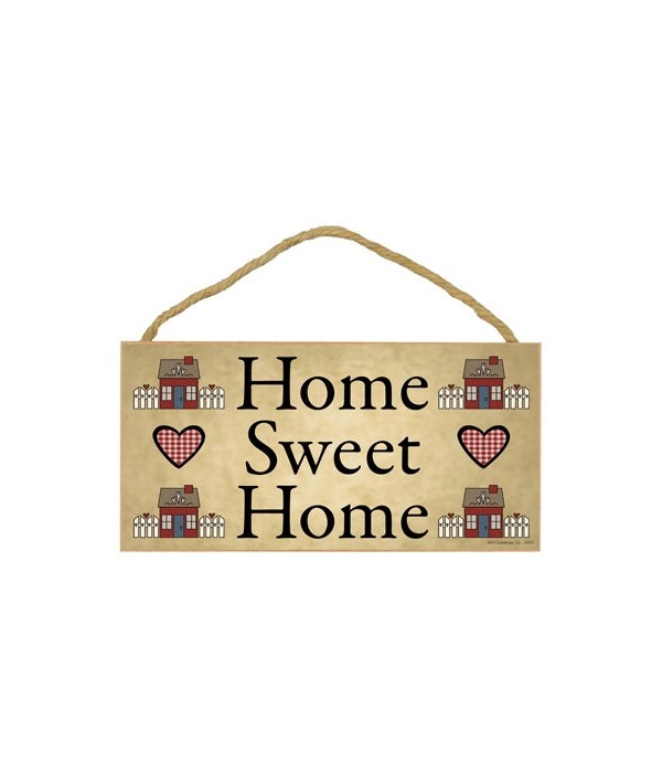 Home Sweet Home-5x10 Wooden Sign