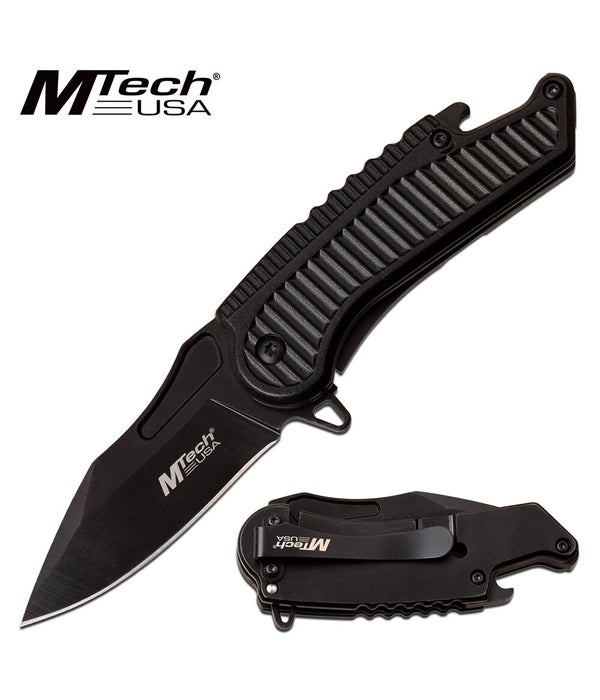 Black 3.5" MTECH USA S/A KNIFE