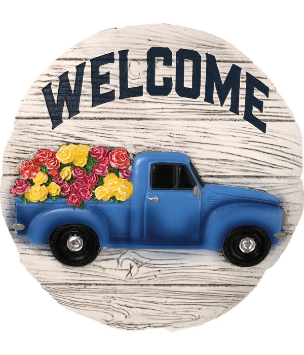 WELCOME BLUE TRUCK  Stepping Stone