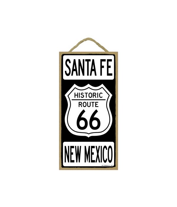 Historic ROUTE 66 Santa Fe, New Mexico (