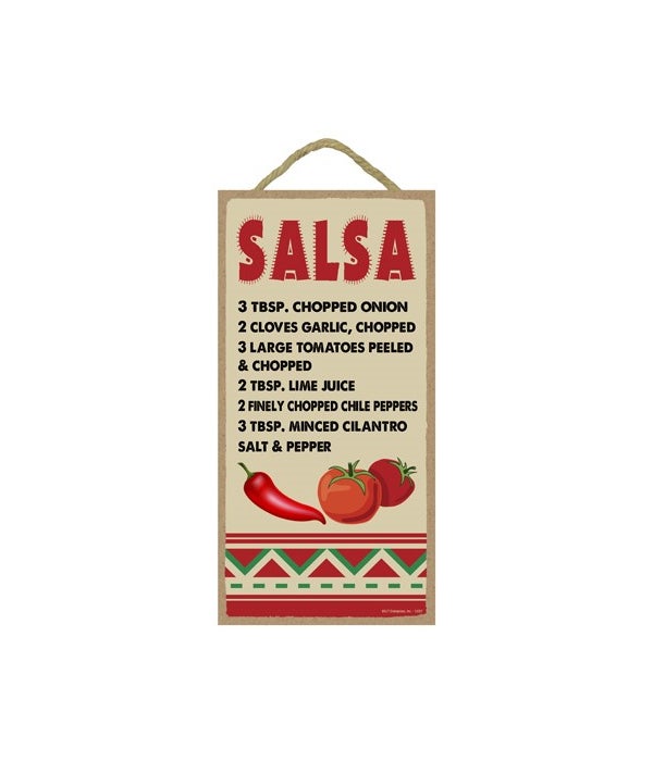 Salsa - Recipe 5x10