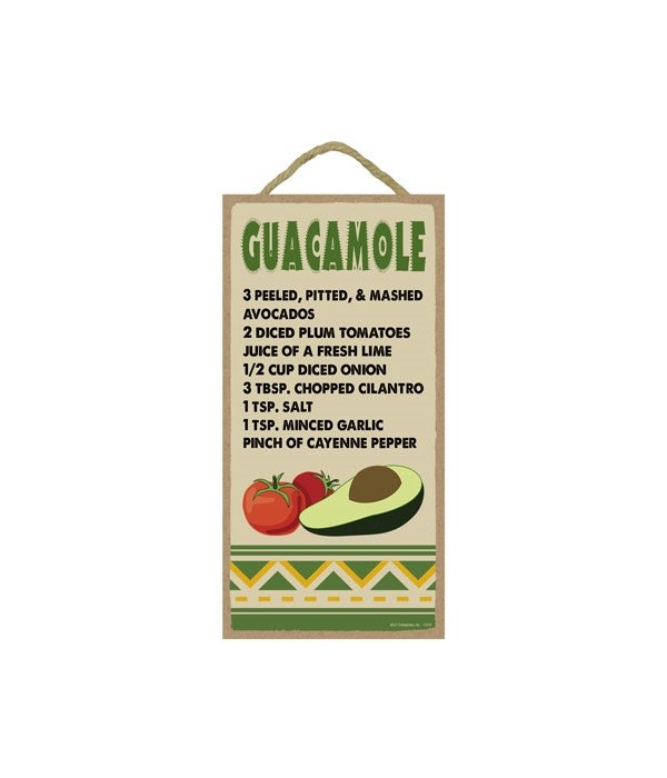 Guacamole - Recipe 5x10