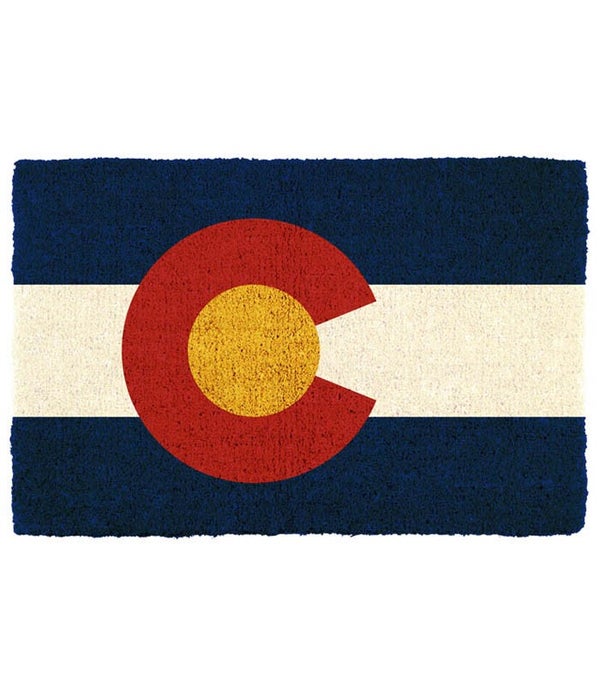 CO Houseware Doormat Flag