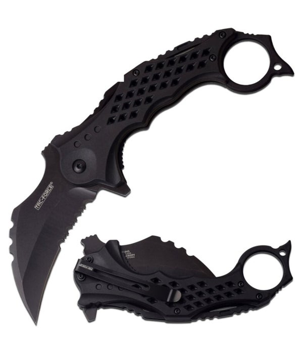 TAC FORCE Black 8.5" S/A KNIFE