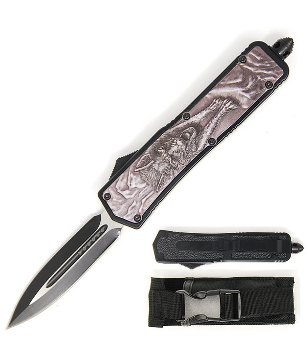 OTF 5.25" SLV Wolf knife w/case