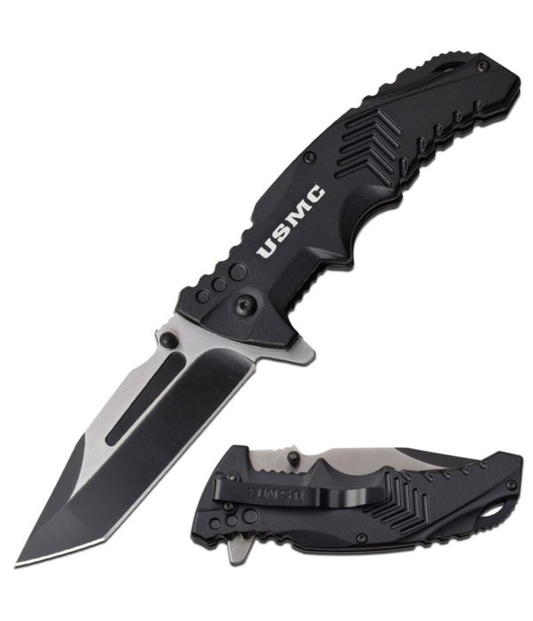 Black USMC 8.25" S/A Knife