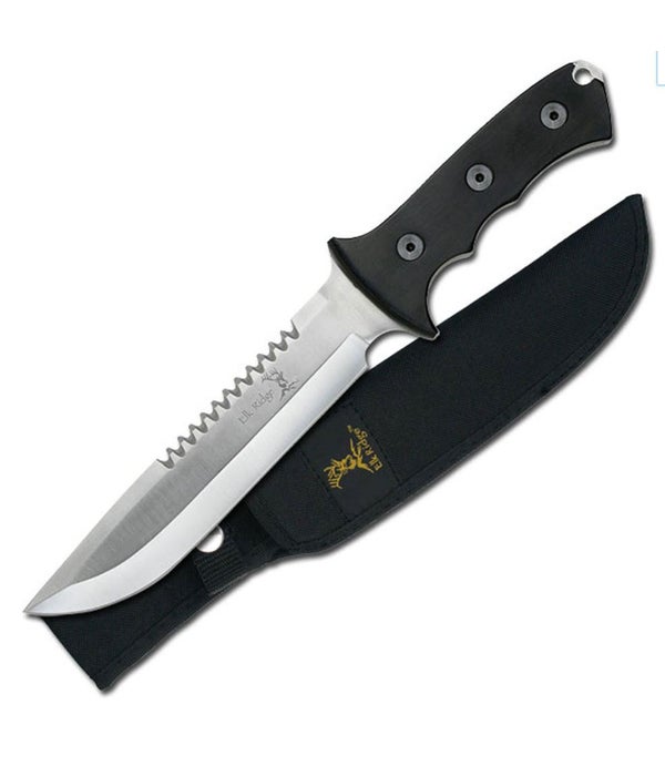 Elk Ridge fixed blade knife w/sheath 12.5"