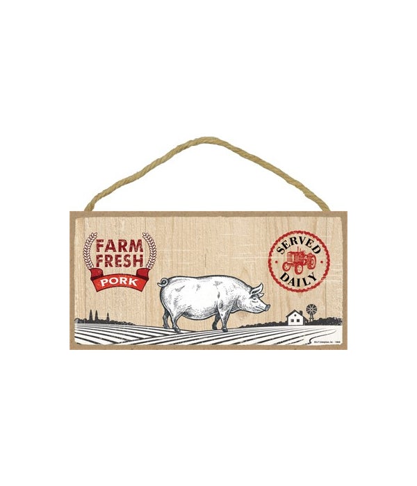 Farm Fresh Pork 5x10 sign