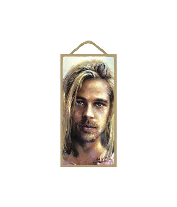 Brad Pitt (long blonde hair)