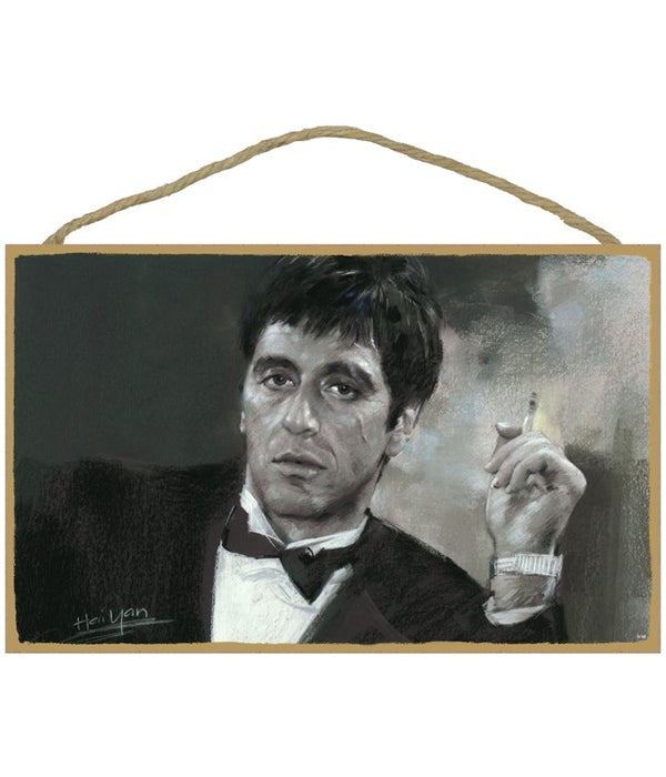 Scarface - Al Pacino with cigarette (bla