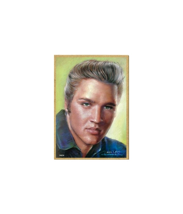 Elvis Presley (full color close up of hi