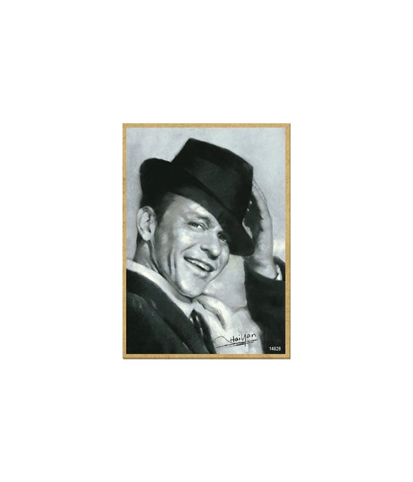 Frank Sinatra (black & white) Magnet