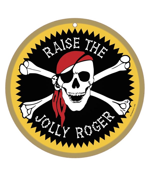Raise the Jolly Roger 2.5x3.5 Magnet