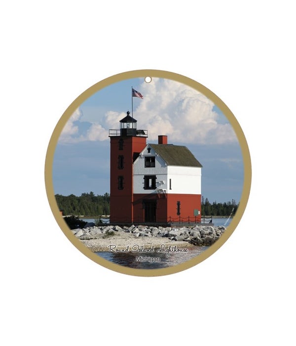 Round Island Lighthouse 10"